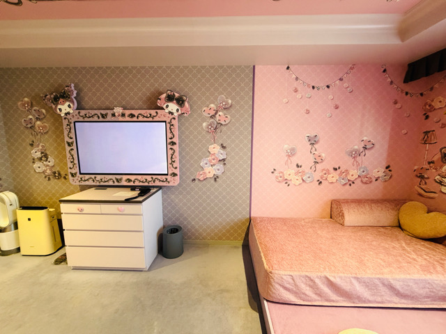 京王プラザホテル八王子の「マイメロディ&クロミルーム」